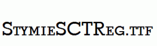 StymieSCTReg.ttf
