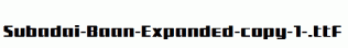 Subadai-Baan-Expanded-copy-1-.ttf