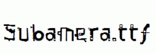 Subamera.ttf