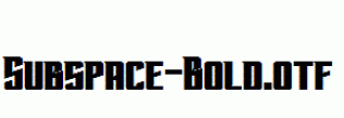 Subspace-Bold.otf