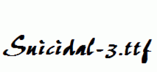 Suicidal-3.ttf