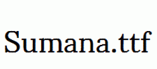 Sumana.ttf