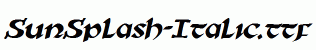SunSplash-Italic.ttf