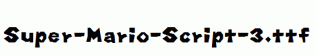 Super-Mario-Script-3.ttf