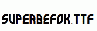 SuperBefok.ttf