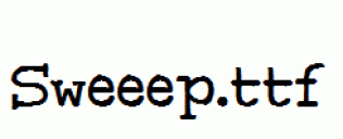 Sweeep.ttf