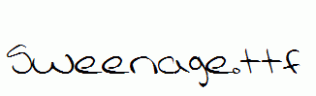 Sweenage.ttf