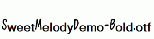 SweetMelodyDemo-Bold.otf