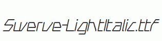 Swerve-LightItalic.ttf