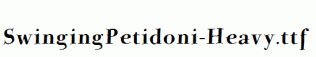 SwingingPetidoni-Heavy.ttf
