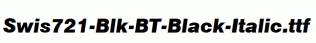 Swis721-Blk-BT-Black-Italic.ttf