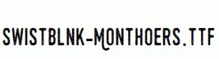 Swistblnk-Monthoers.ttf