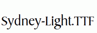 Sydney-Light.ttf