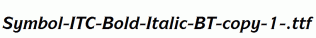 Symbol-ITC-Bold-Italic-BT-copy-1-.ttf