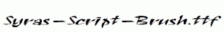 Syras-Script-Brush.ttf
