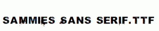 saMmiEs-Sans-serIf.ttf