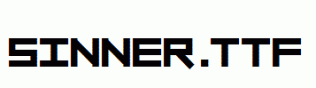sinner.ttf
