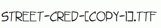 street-cred-[copy-1].ttf