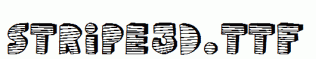 stripe3D.ttf