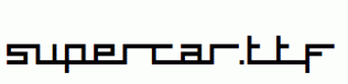 supercar.ttf