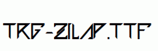 TRG-Zilap.ttf