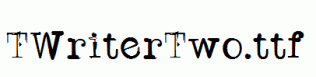 TWriterTwo.ttf