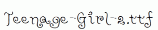 Teenage-Girl-2.ttf