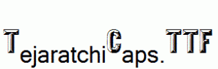 TejaratchiCaps.ttf