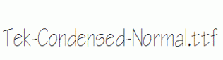 Tek-Condensed-Normal.ttf