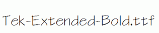 Tek-Extended-Bold.ttf