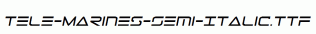 Tele-Marines-Semi-Italic.ttf