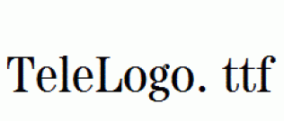 TeleLogo.ttf
