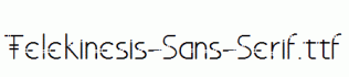 Telekinesis-Sans-Serif.ttf