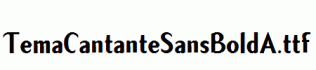 TemaCantanteSansBoldA.ttf