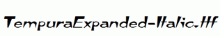 TempuraExpanded-Italic.ttf