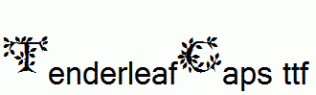 TenderleafCaps.ttf
