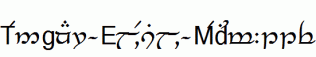 Tengwar-Elesil-Medium.ttf