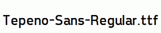 Tepeno-Sans-Regular.ttf