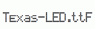 Texas-LED.ttf