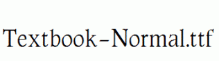 Textbook-Normal.ttf