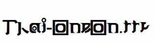 Thai-OneOn.ttf