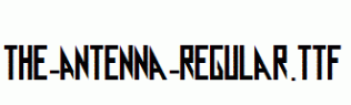 The-Antenna-Regular.ttf