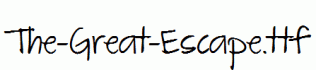 The-Great-Escape.ttf