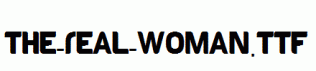 The-Real-Woman.ttf