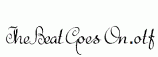 TheBeatGoesOn.otf