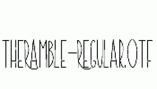 TheRamble-Regular.otf