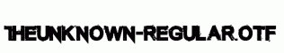 TheUnknown-Regular.otf
