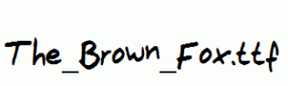 The_Brown_Fox.ttf