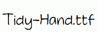 Tidy-Hand.ttf