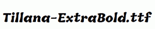 Tillana-ExtraBold.ttf